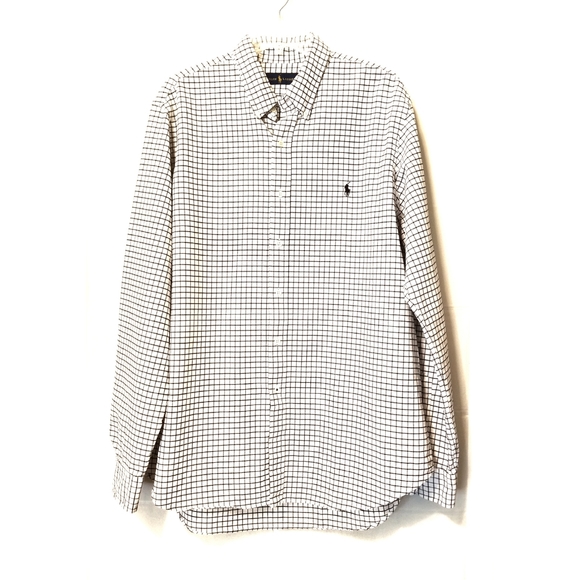 ralph lauren white dress shirt